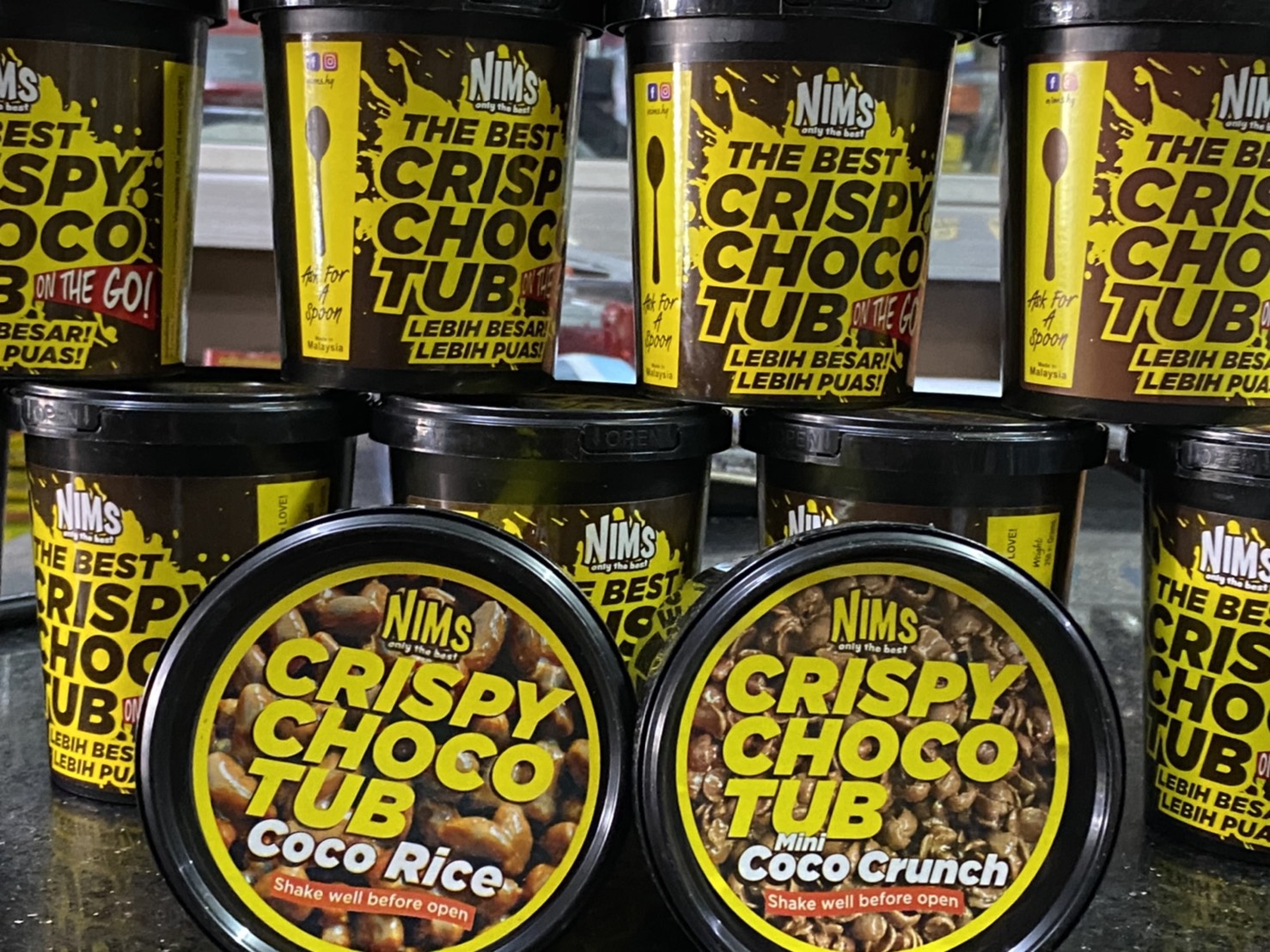 🚩พร้อมส่ง🚩ล็อตใหม่ไม่เก่าเก็บ!!🔥ส่งฟรีJT🔥Crispy Choco Tub | NIMs 😋มันอร่อยมาก😋