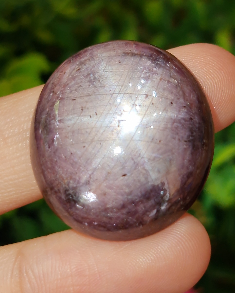 พลอย ทับทิม สตาร์ แซฟไฟร์ Ruby Star Sapphire 103.07 กะรัต (Cts.) ดิบ Unheated พร้อมใบเซอร์ พลอยแท้ อัญมณีมงคลประจําวันเกิด เครื่องประดับพลอย