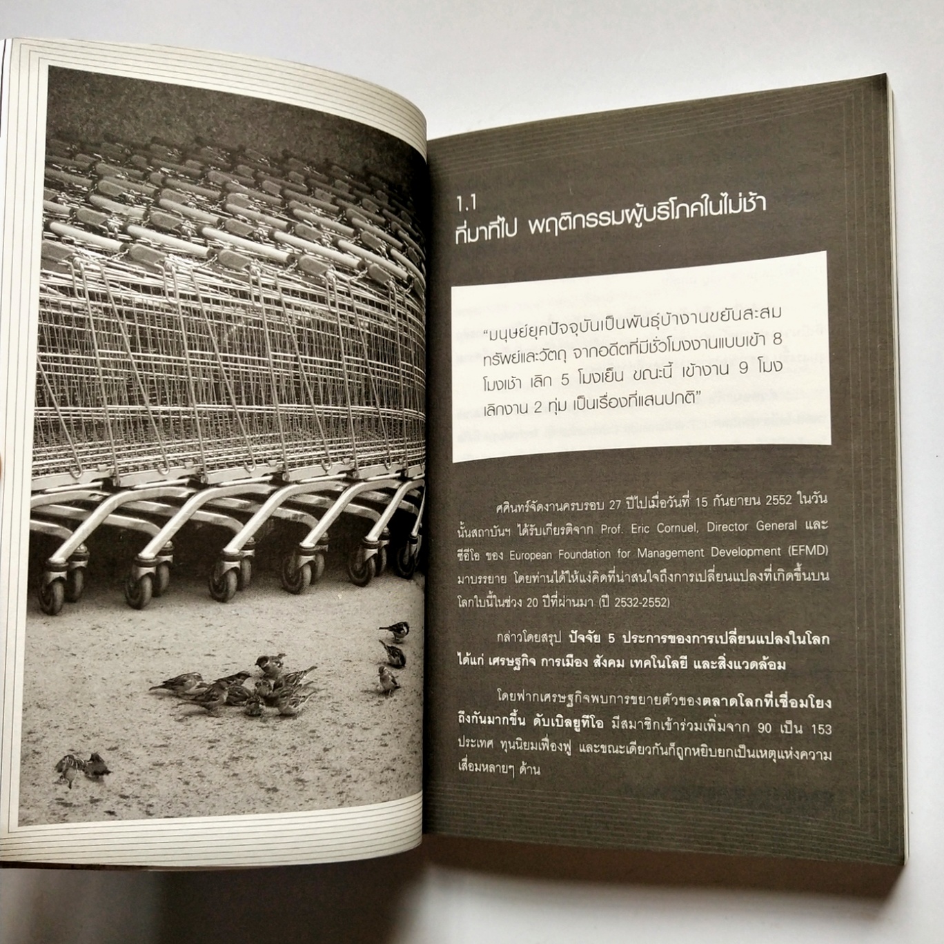 หนังสือการตลาดปี 2554 **หนังสือห่อปกพลาสติกและมีรอยเขียนชื่อที่หน้าแรกและหน้า2"MARKETING PANORAMA การตลาดมุมกว้าง" โดย ผศ ดร.กฤตินี ณัฐวุฒิสิทธิ์ นักวิจัยไฟแรงแห่งศศินทร์ และ คอลัมนิสต์ นสพ.กรุงเทพธุรกิจ