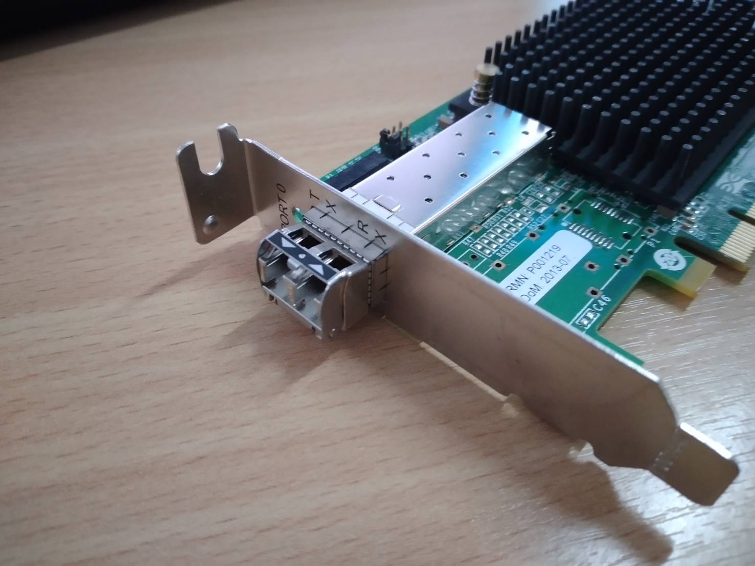 IBM 42D0491 Emulex 8GB Fibre Channel Single Port Adapter ขาสั้น พร้อมโมดูล