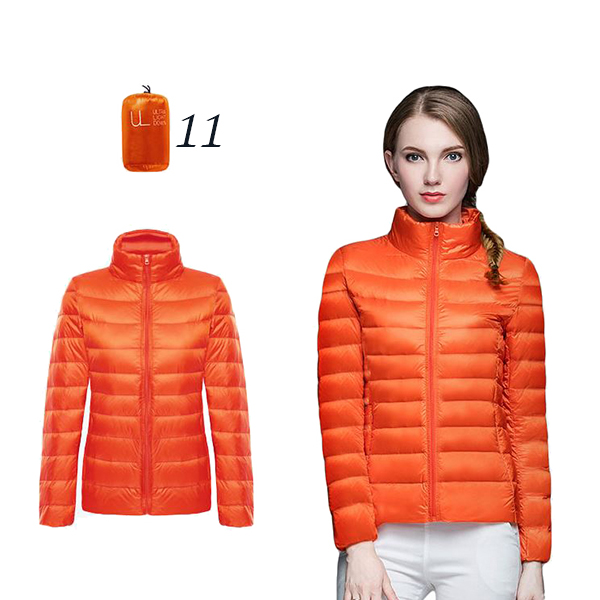Ultra Light Down Jacket เสื้อกันหนาวขนเป็ดพร้อมถุงเก็บ (11718X)