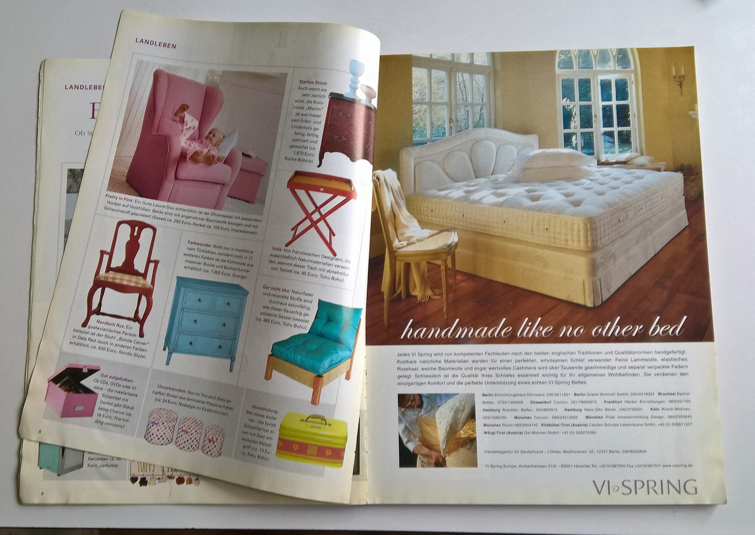 ขายนิตยสารเก่า บ้านและตกแต่ง LANDHAUS LIVING 3/2005, Country-Still international, WOHNTRAUME,Australien-Strandhaus,Bayern-Landhaus,Schweden-Holzhaus,SCHWEIZ-Chalet,VERLIEBT IN BUNT,tRENDS&iDEEN,erlebnisreise dEUTSCHE nATIONALPARKS,GEWINNSPIEL, 45 TOLLE PR