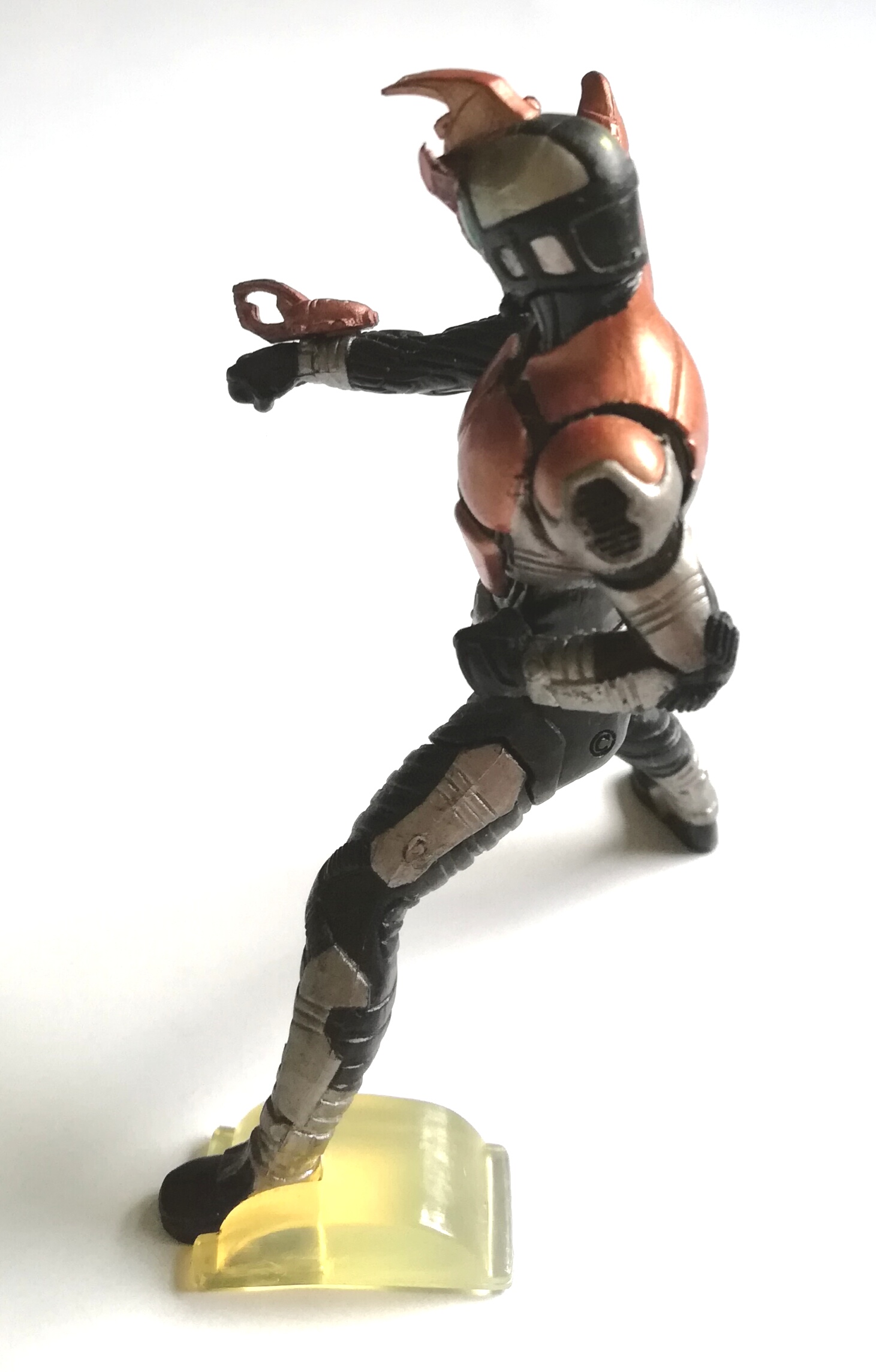 Kashapon กาจาปอง ฟิกเกอร์ มาสไรเดอร์ เคทารอส Masked Rider Ketaros จากภาพยนต์ มาสไรเดอร์ คาบูโตะ ก๊อด สปีด เลิฟ ,Masked Rider Kabuto the Movie,God Speed Love