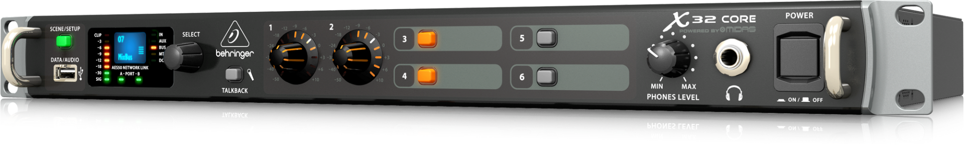 Behringer X32 Core มิกเซอร์ดิจิตอล แบบเข้าแร็ค 40 Input 25 Bus