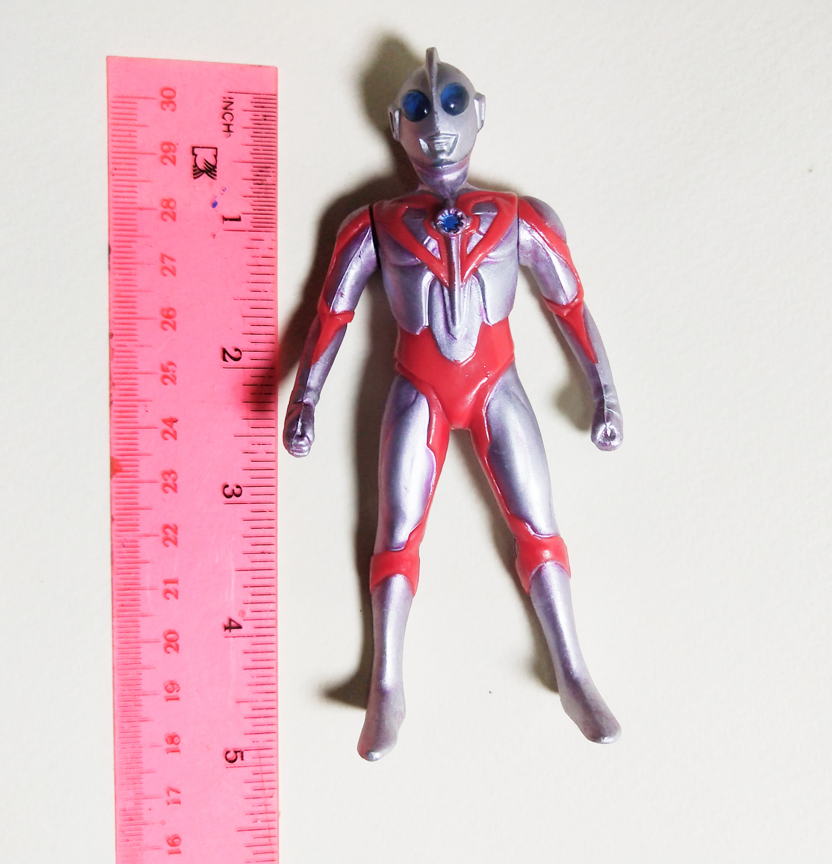 งานพรีเมี่ยม ทอยส์ ***ซ่อมสี ของปลาเส้น ฟิชโช อุลตร้าแมน มิลเลนเนียม Apext Ultraman Millenium ขนาด4. 5 นิ้ว พลาสติกตัน งานเก่าปีลึก หายากมาก