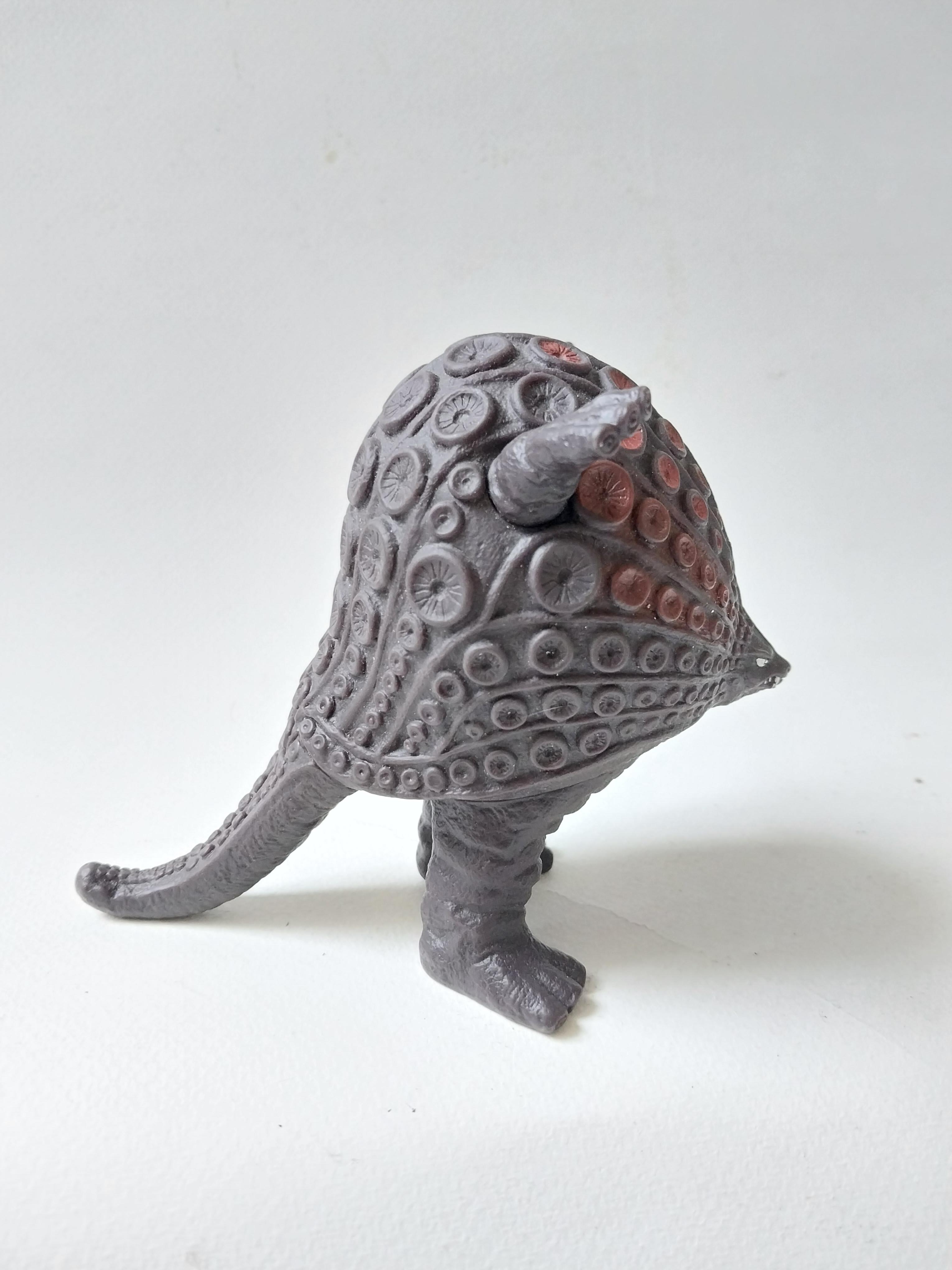 มีหลายภาพ,ซอฟ4นิ้ว สัตว์ประหลาด ทัคคอง จากอุลตร้าแมนแจ๊ค มือสอง สภาพดี ขนาดตามรูป