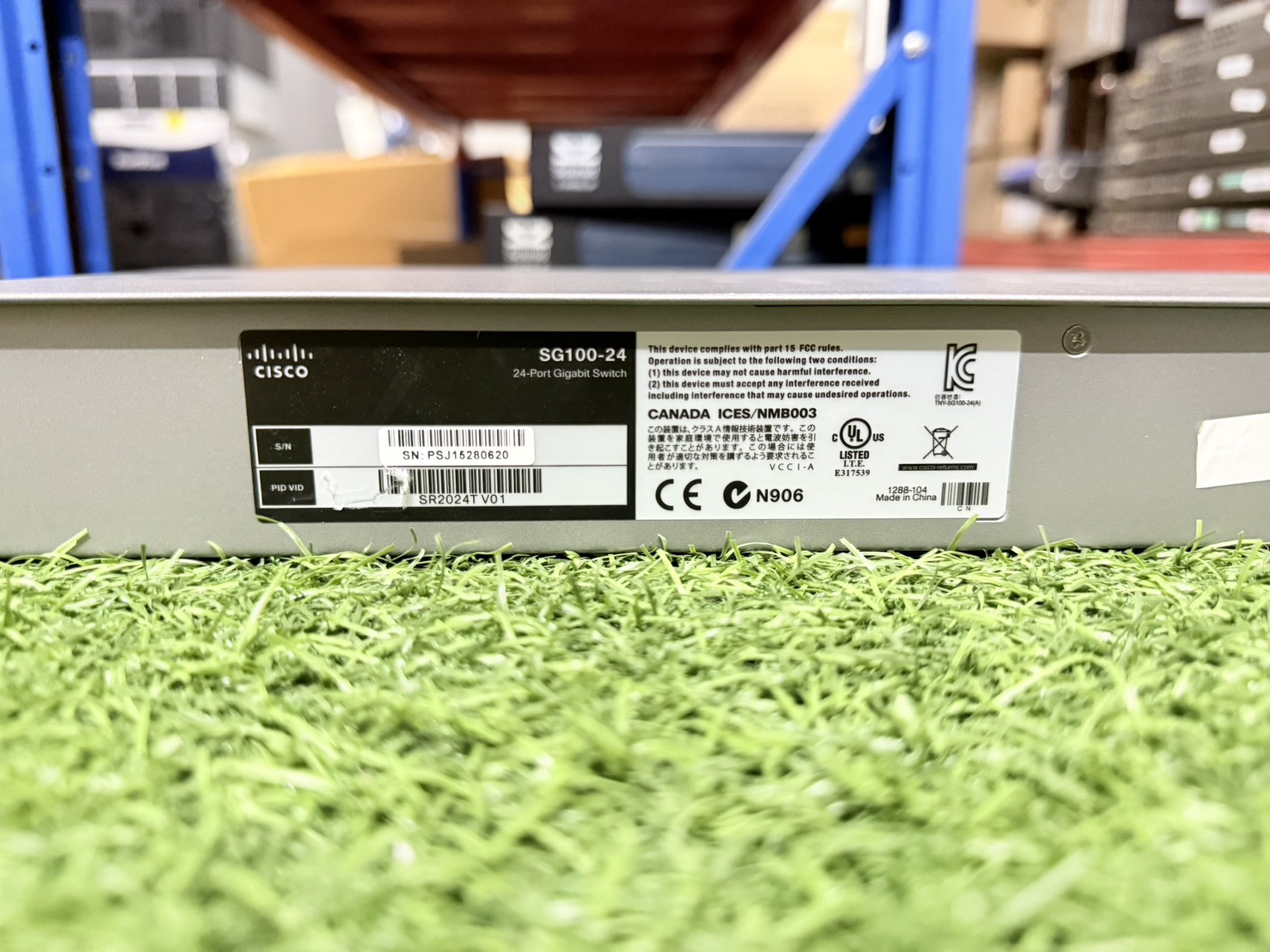 Switch Cisco SG100-24 24-Port