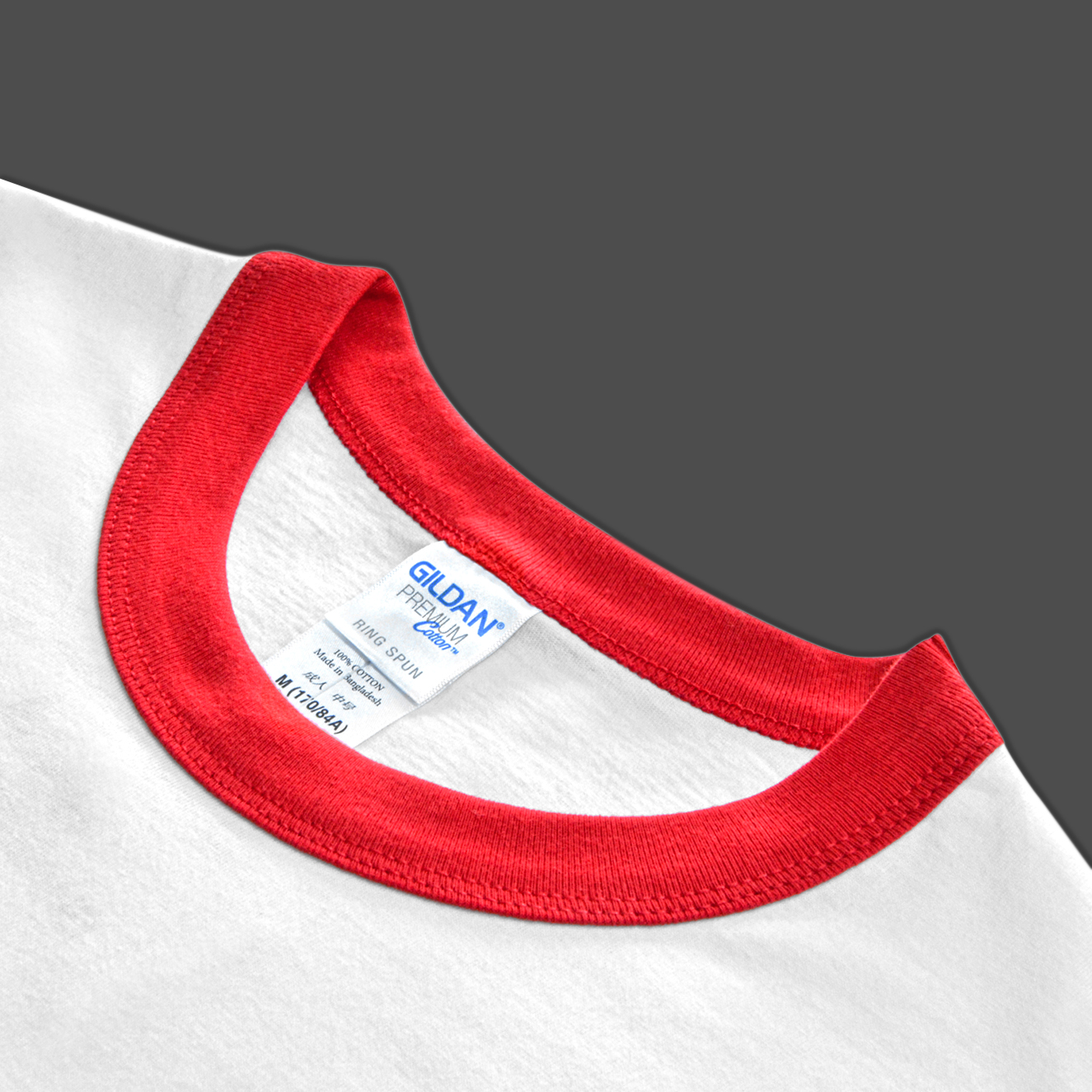 เสื้อยืด GILDAN 76600 กุ๊นคอ กุ๊นแขน