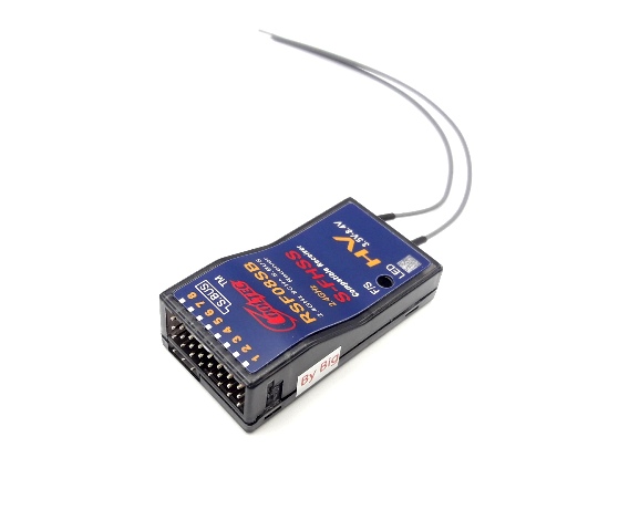 CoolTec RSF08SB 8CH Compatible Receiver for Futaba S-FHSS S.BUS 14SG 10J 8J 6J 4GRS 4PX Transmitter RSF08SB