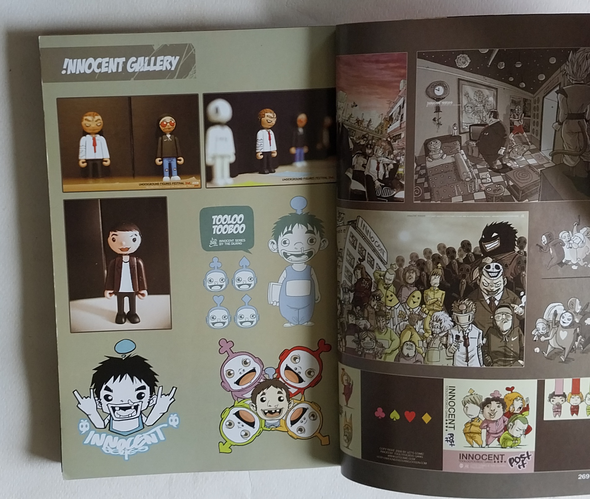 หนังสือการ์ตูนเก่า ** มีรอยเก่าเหลืองตามภาพ ,แนว เดอะดวง "INNOCENT" Let's Comic Present-Story and Illustrated by The Duang พิมพ์ครั้งที6 มีนาคม 2555 คำนำโดย คมสัน นันทจิต