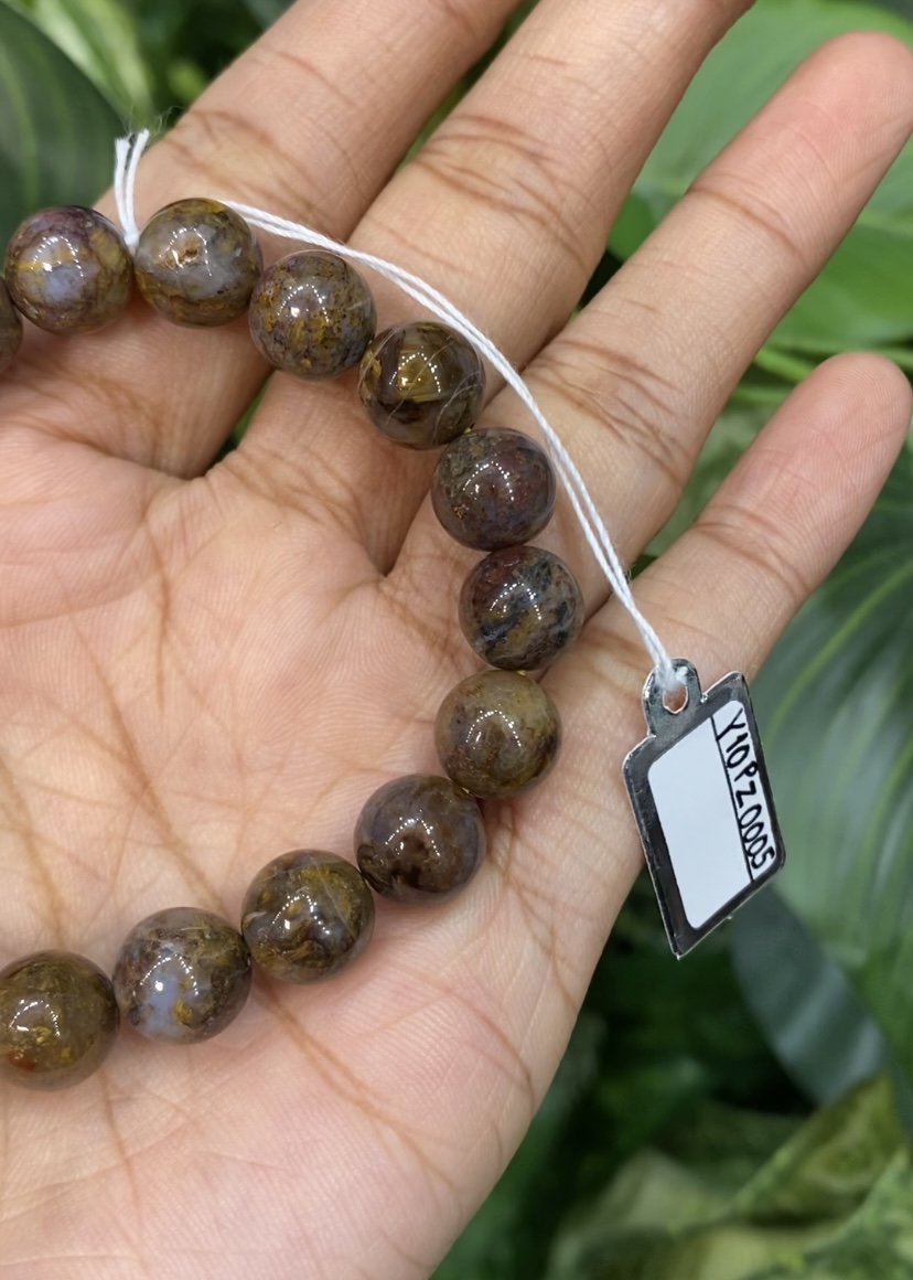 กำไลพลอยแท้ ปีเตอร์ไซต์ Pietersite Bracelet