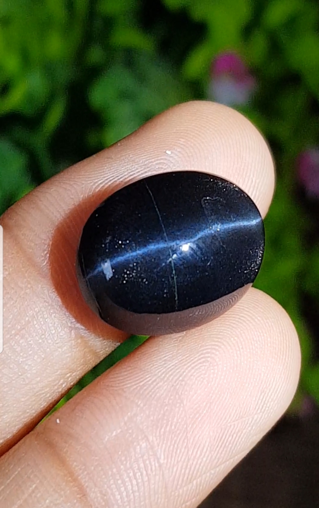 พลอย ตาแมว สแคปโพไลท์ Cat eye Scapolite 16.73 กะรัต (Cts.) พลอยแท้ อัญมณีมงคลประจําวันเกิด เครื่องประดับพลอย