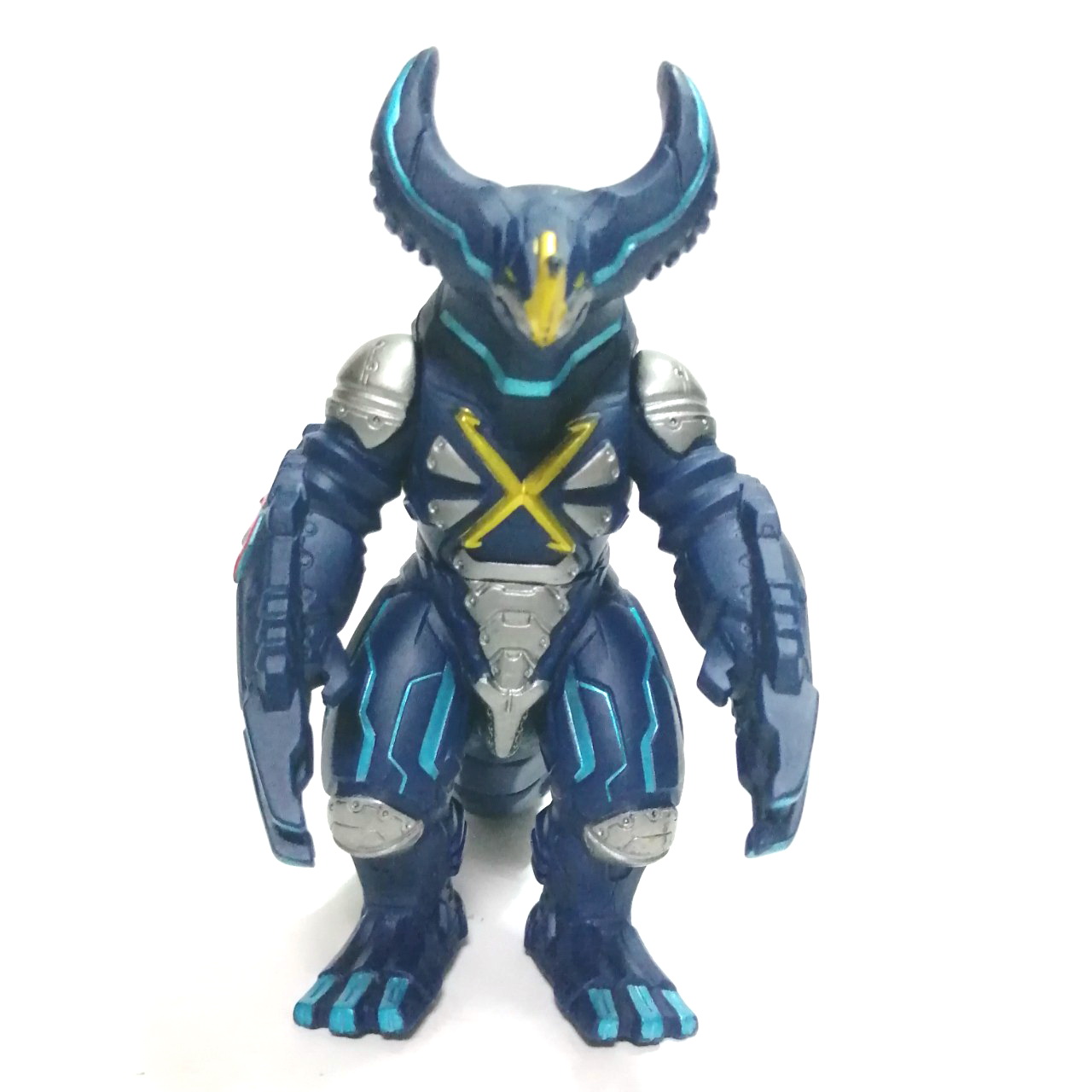 ซอฟ 5.5 นิ้ว สปาร์คดอล มีสติ๊กเกอร์ สัตว์ประหลาด ไซเบอร์โกโมร่า จากอุลตร้าแมน เอ๊กซ์ BANDAI 2015 CHINA สภาพดี มีรอยเล็กน้อย