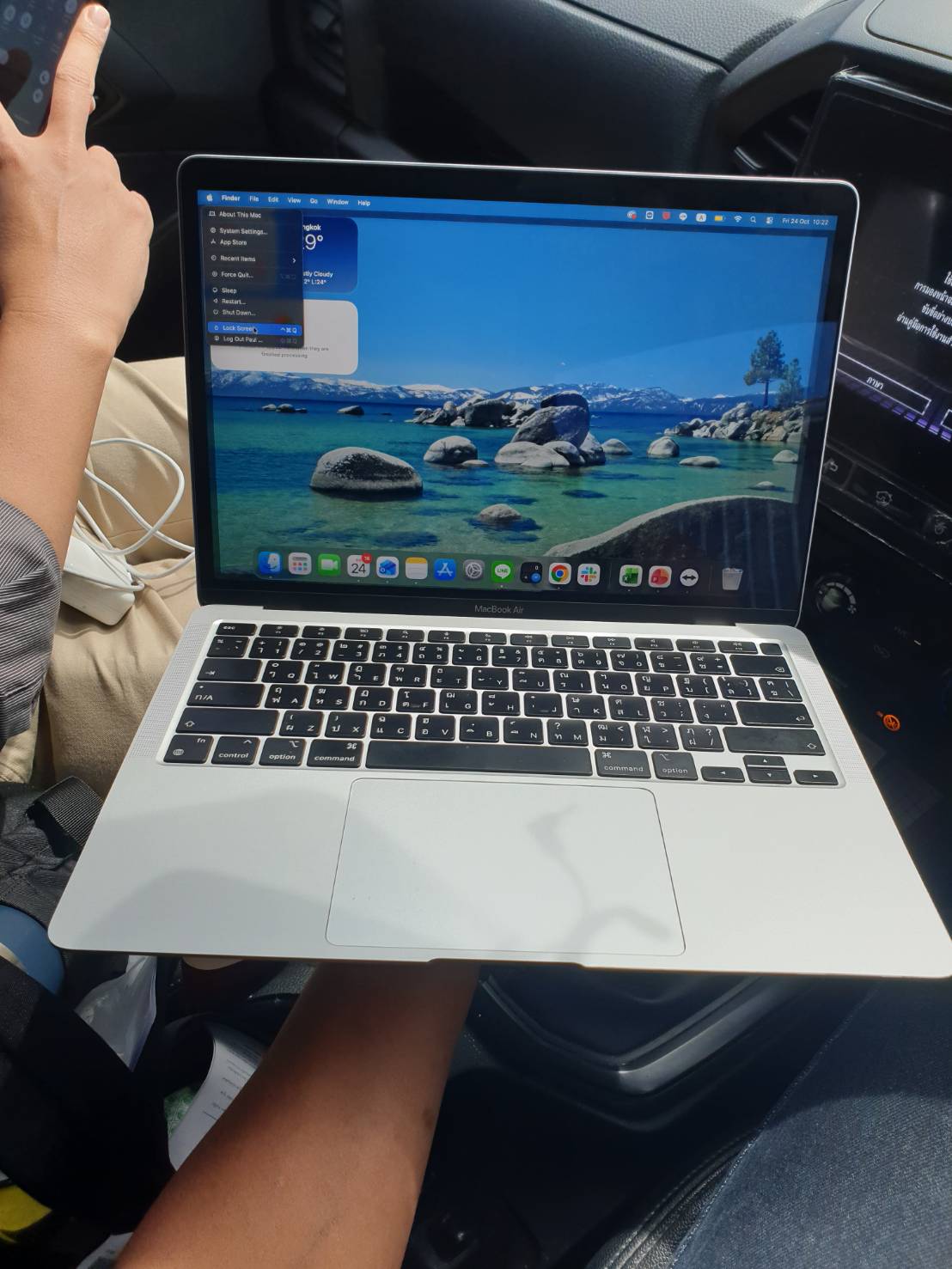 Notebook Apple Macbook Air m1 2020 8/256 สภาพดีมาก