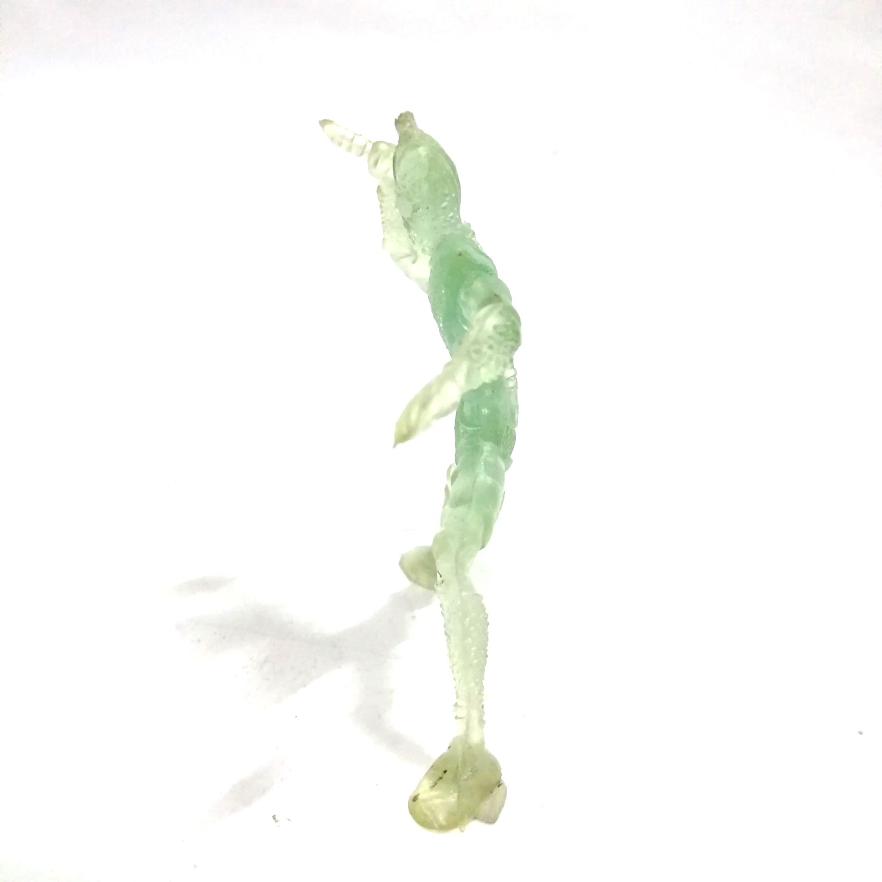 ตุ๊กตุ่นยางแอนท์ สีฟ้าใส ผู้ร้ายจาก นินจาจิไรยะ ขนาดตามรูป เก่าเก็บสภาพดี