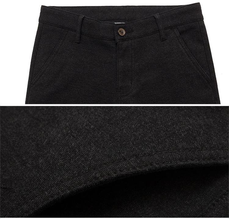 กางเกงชิโน ซับขนนุ่มกันหนาว ทรงกระบอกเล็ก (10224MM)