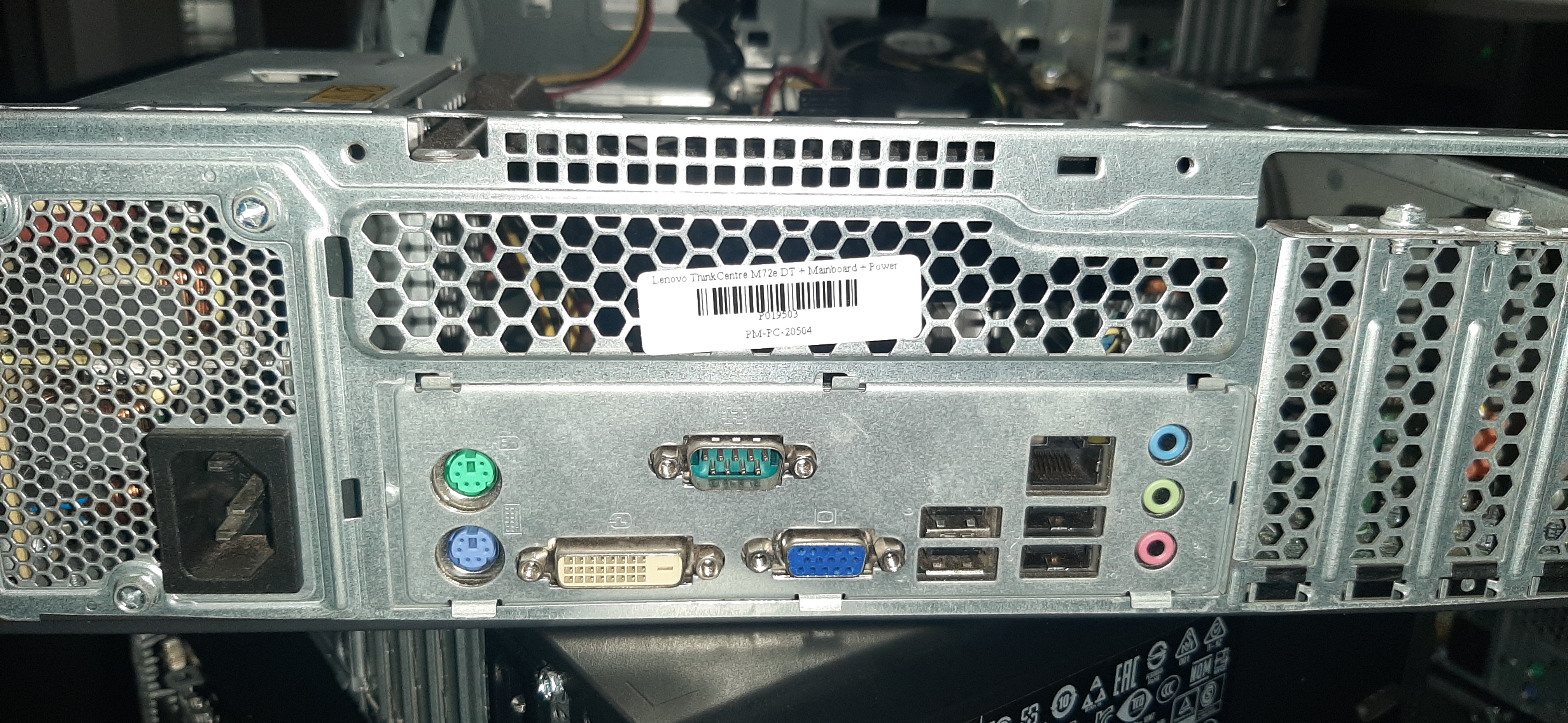 พีซีสภาพดี มือสอง ประกันร้าน Lenovo m72e SFF (Gen2) i3-2120 Ram8GB HDD500GB