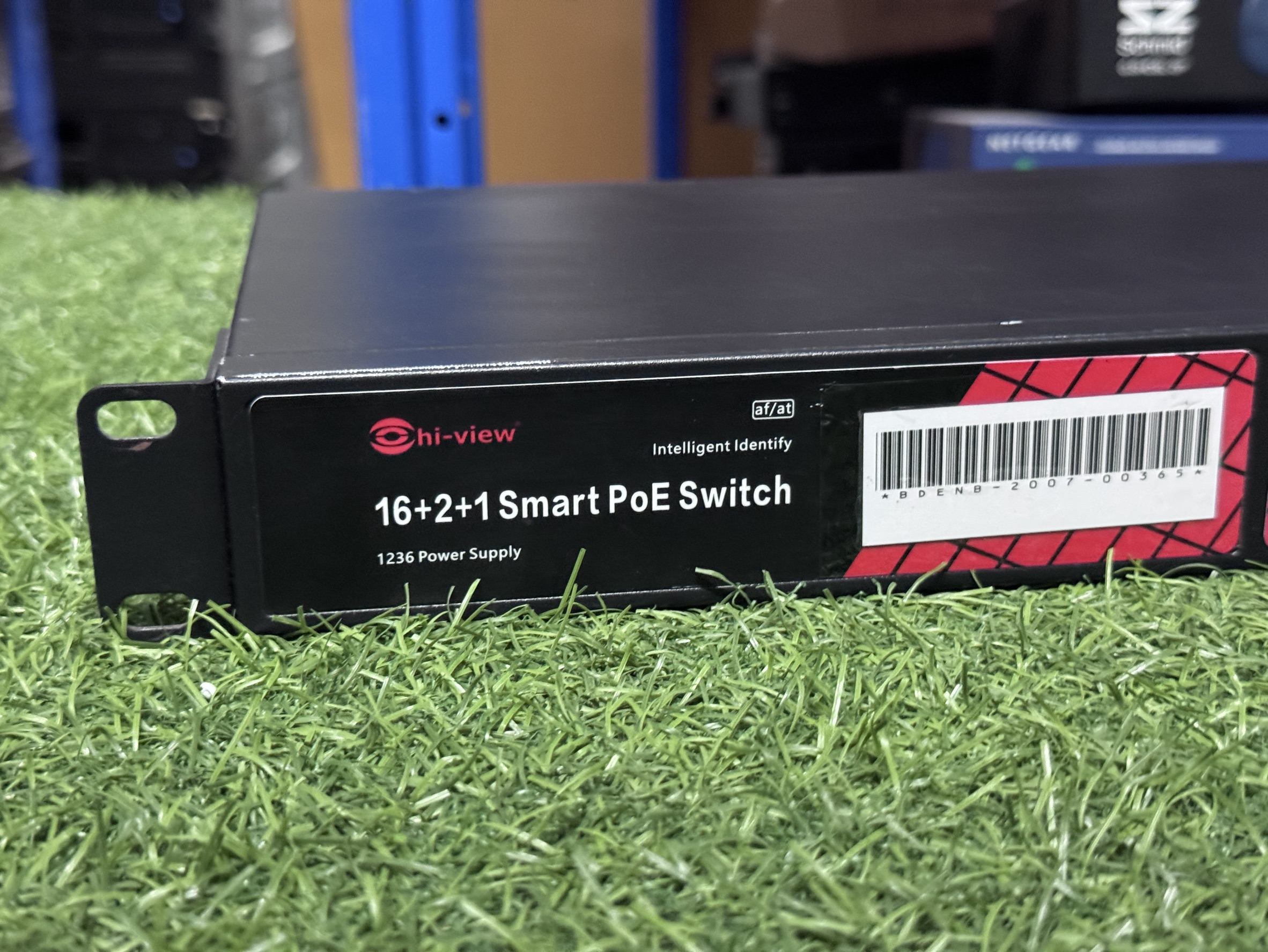 Smart PoE Switch 18 Port Hi-View HG-SW18 2P16-SFP 16+2+1Port Switch