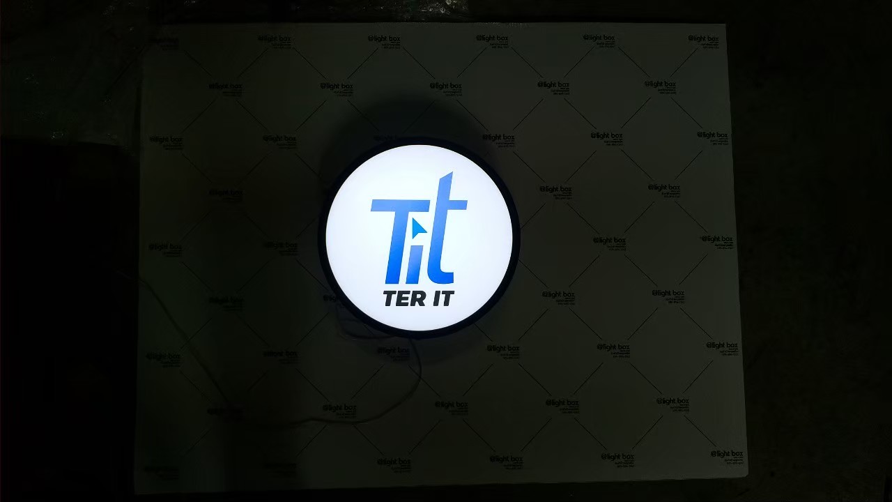 งานป้ายกล่องไฟ