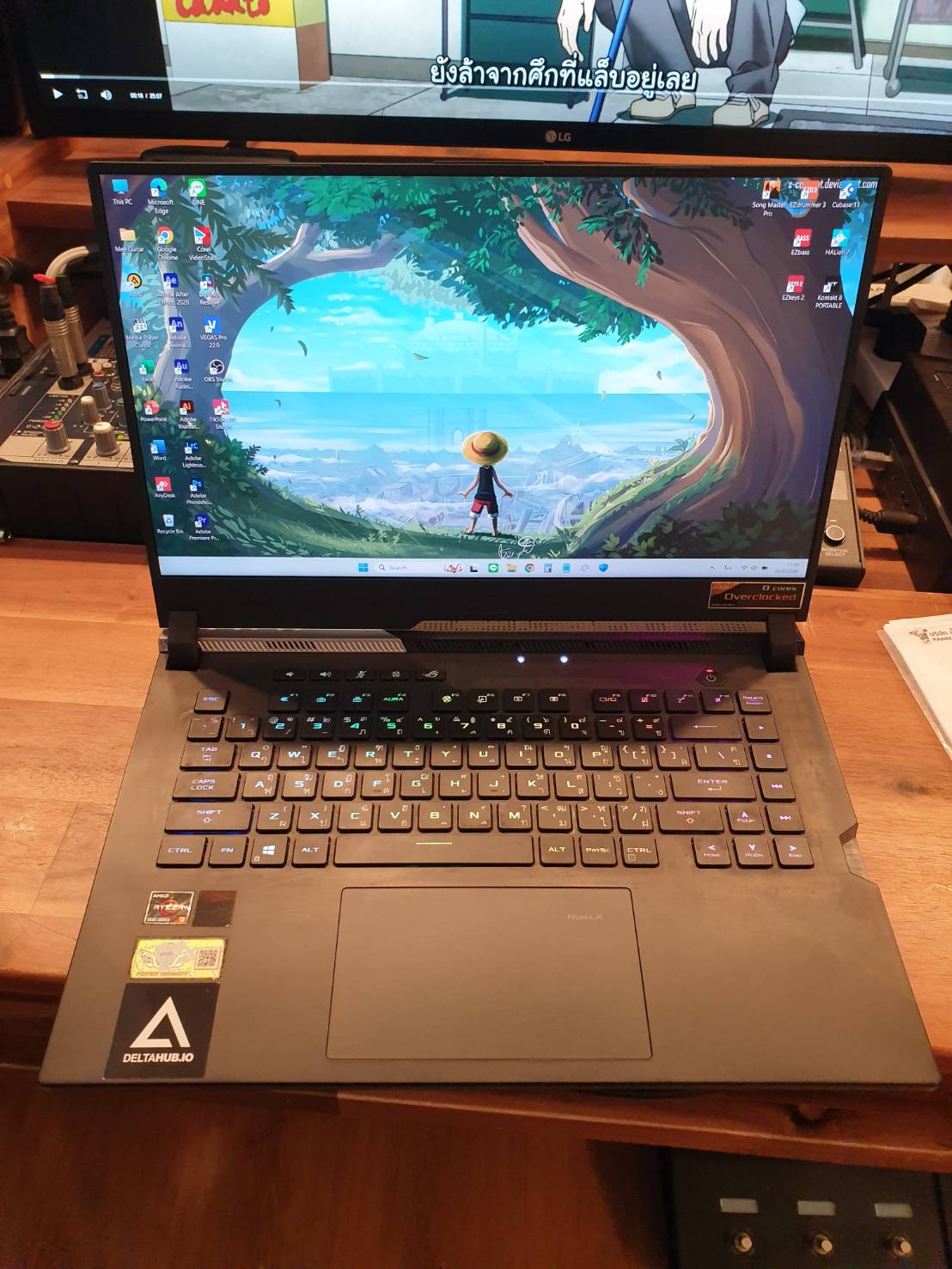 ASUS ROG STRIX SCAR 15 G543QS-HF097T Ryzen9 5900HX Ram 32 GB SSD 1+1 TB Rtx 3080