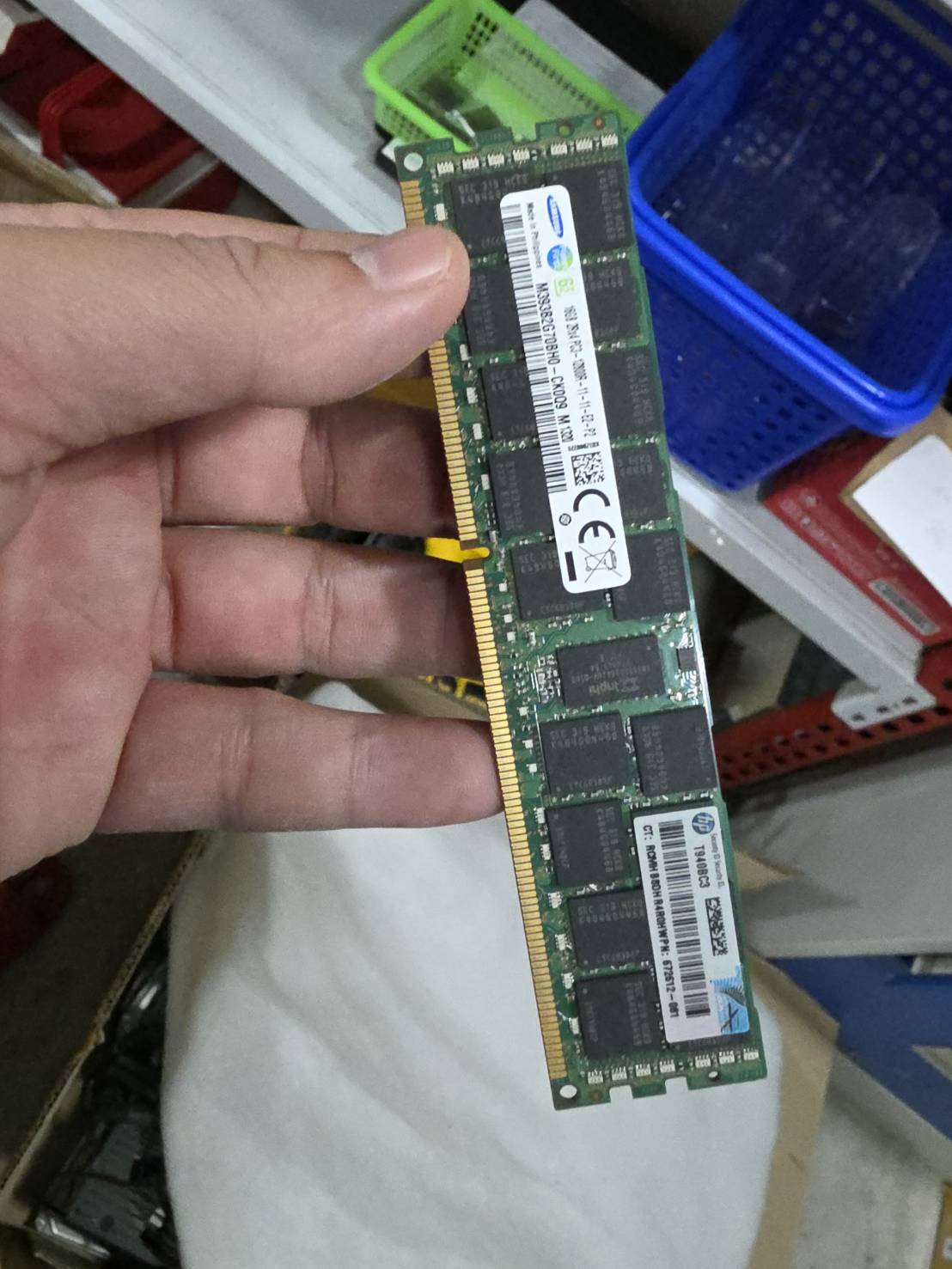 Ram Server Samsung 16GB 2Rx4 PC3-12800R มี 52 ตัว