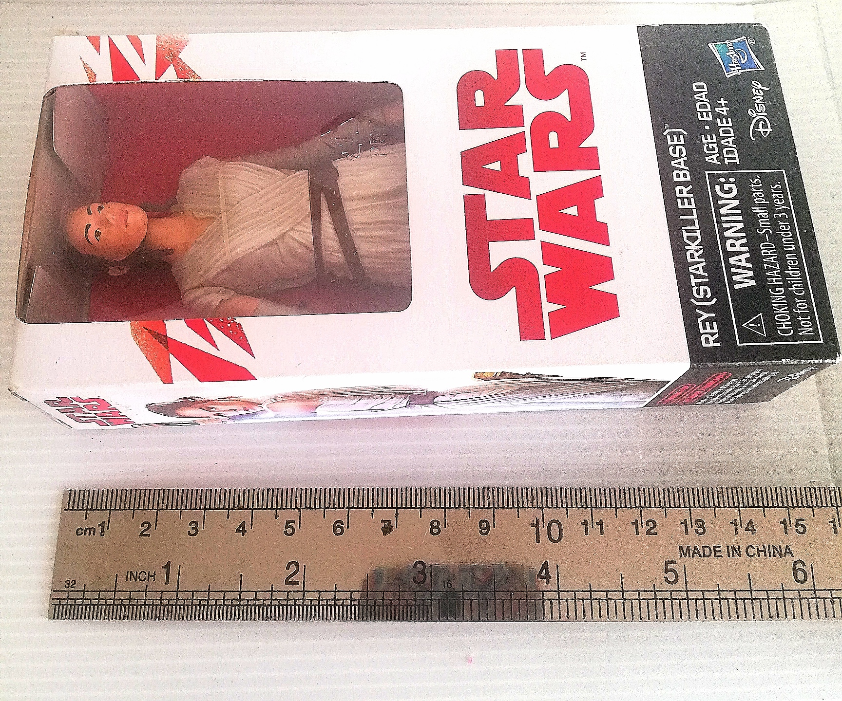 ฟิกเกอร์ เรย์ สกายวอล์คเกอร์ ขนาดตามภาพ จาก ภาพยนต์ สตาร์วอร์ Rey Skywalker, Star Wars งาน Hasbro
