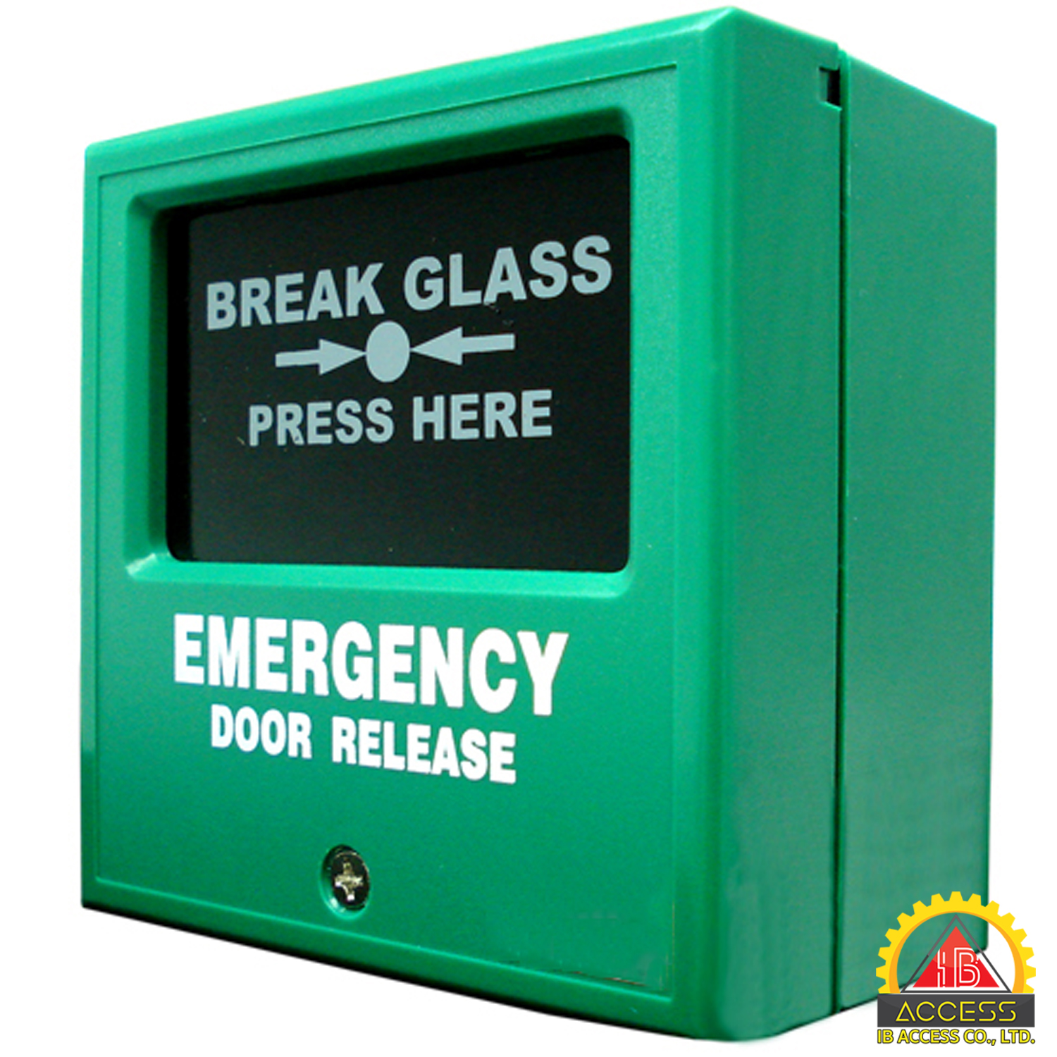 Emergency Break Glass ยี่ห้อ elock รุ่น EL-EB4G (สีเขียว)