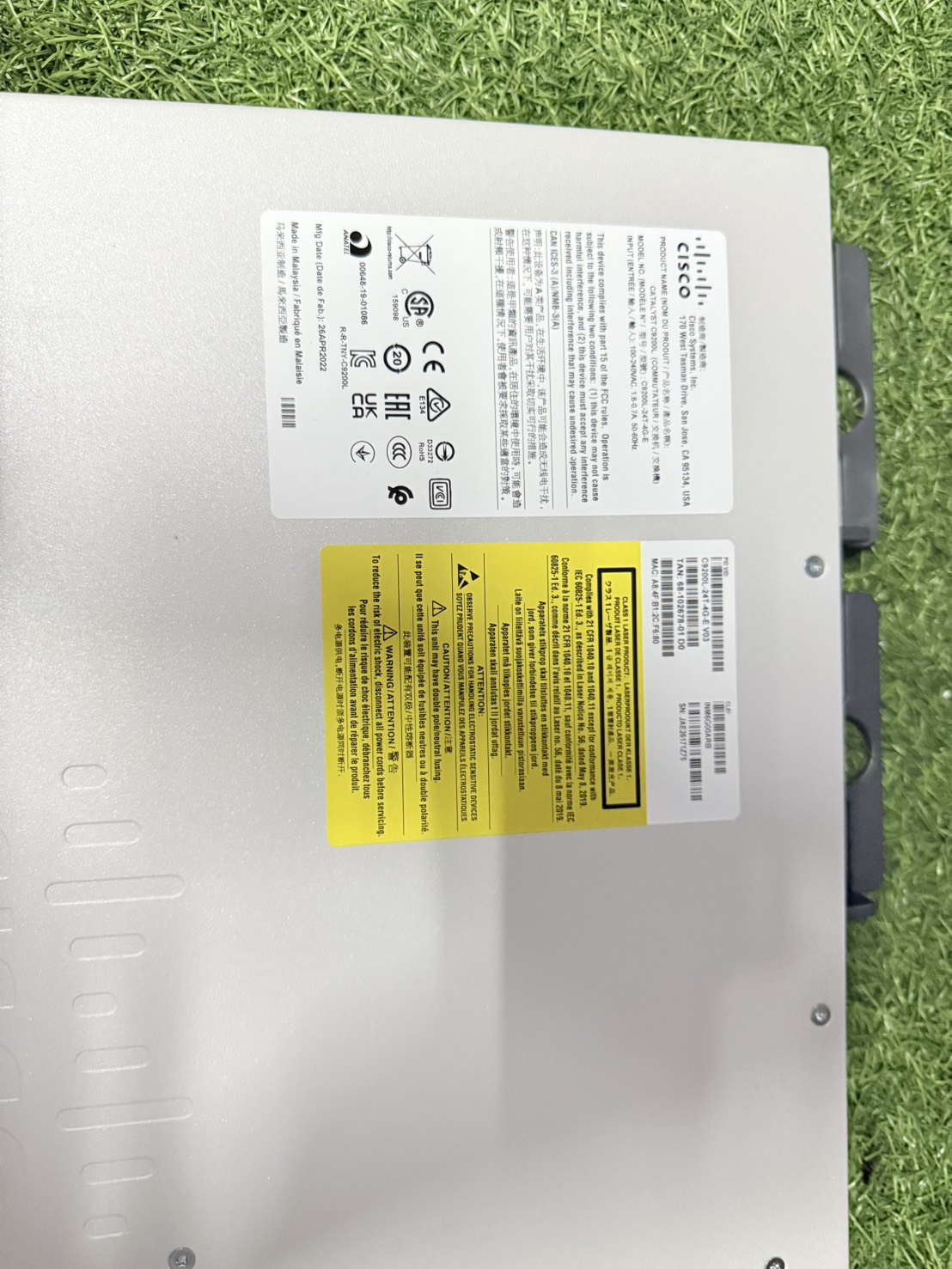 Switch Cisco Catalyst 9200L 24-port 4x1G