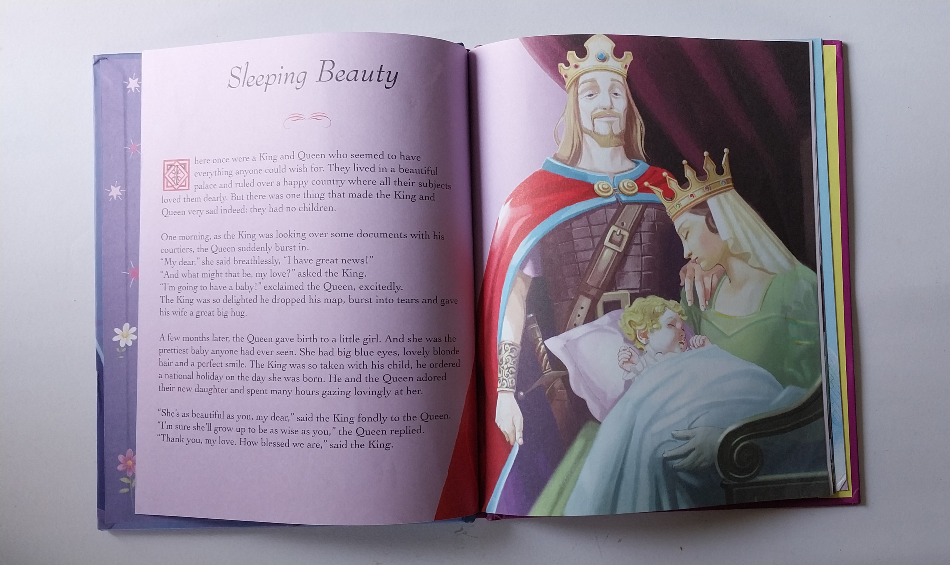 มีหลายภาพ, เจ้าหญิงนิทรา,หนังสือนิทานปกแข็งภาษาอังกฤษ ขนาด 21 ซม. ,3 in 1 Fairy Tale Treasures,Sleeping Beauty and other fairytales