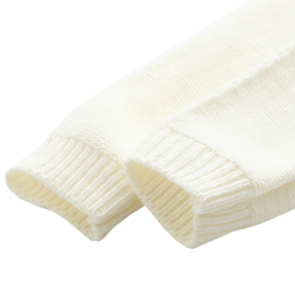 เสื้อสเวตเตอร์กันหนาว ไหมพรมนิ่มปักลายผึ้งน้อย (12001LM)