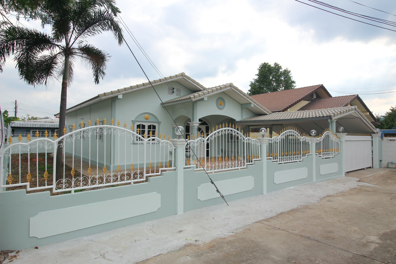 บ้านเดี่ยว 93 ตรว.พร้อมอยู่หนองบัวกาญจนบุรี