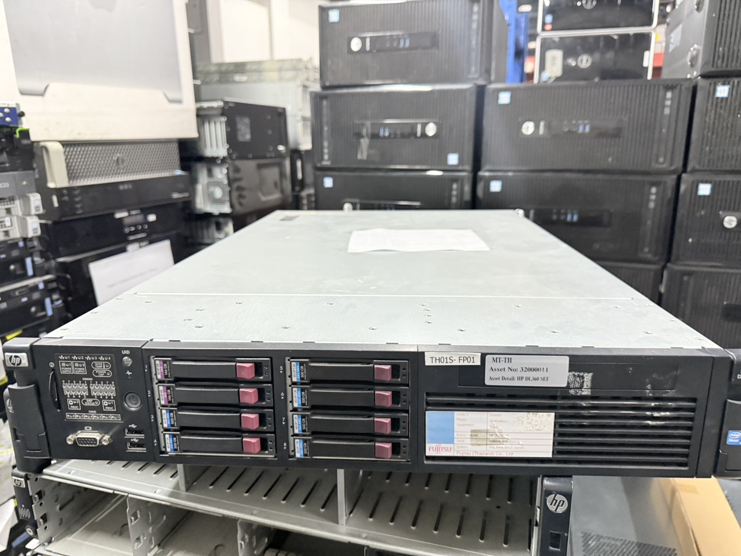 Server HP ProLiant DL380 G6 (E5530/4GB*3/HDD 146GB*2/HDD 500GB*6)+Power 750W*2