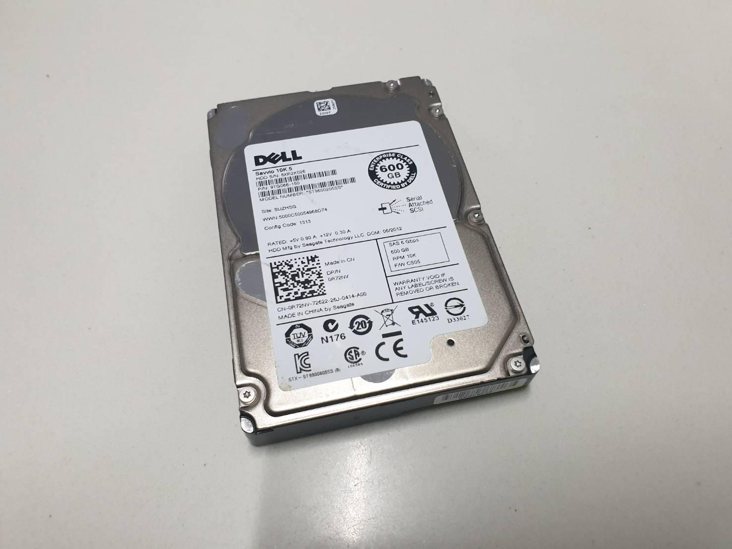 Dell SAS 600 GB 10k 9TG066-150 2.5 นิ้ว