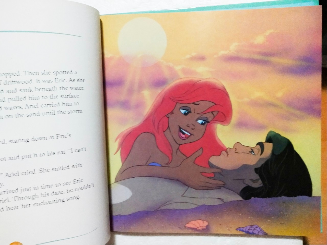 หนังสือนิทานภาพสวย**ปกหลังมีตำหนิตรงสันบนและมีรอยตามภาพ, เจ้าหญิงเงือกน้อย แอเรี่ยล The Little Mermaid