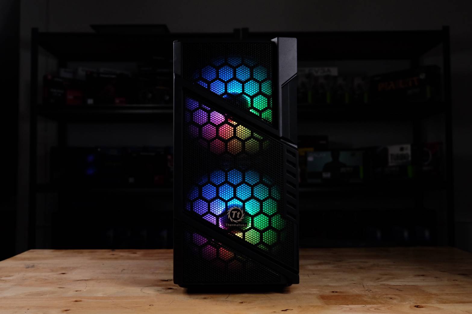 คอมพิวเตอร์ประกอบ i3-9100F กับชุดน้ำปิด