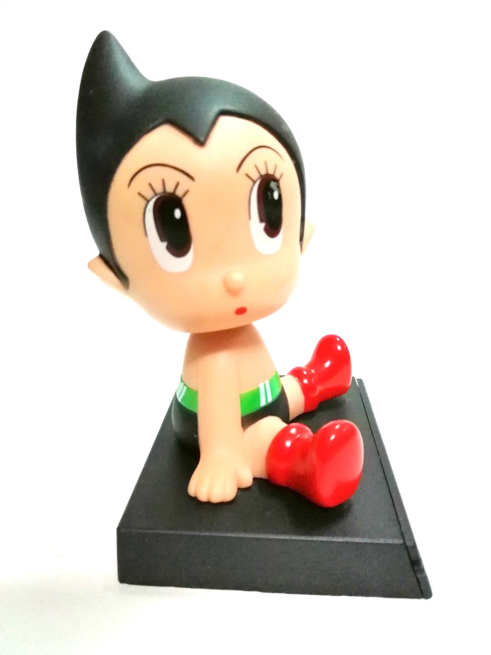 อะตอมส่ายหัวดุ๊กดิ๊ก แคแรคเคอร์สำคัญ จากเจ้าหนูปรมาณู ทำจากพลาสติก หัวสปริง ความสูงรวมฐาน ที่7นิ้ว สภาพดี ไม่แตก ไม่กาว