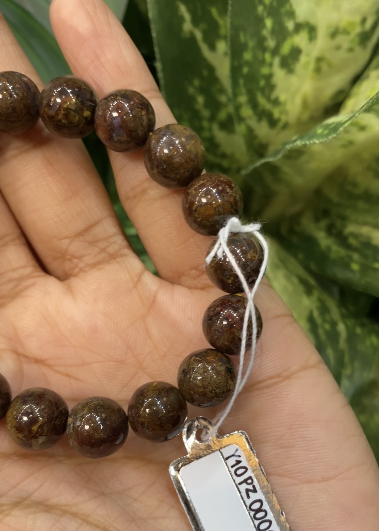 กำไลพลอยแท้ ปีเตอร์ไซต์ Pietersite Bracelet