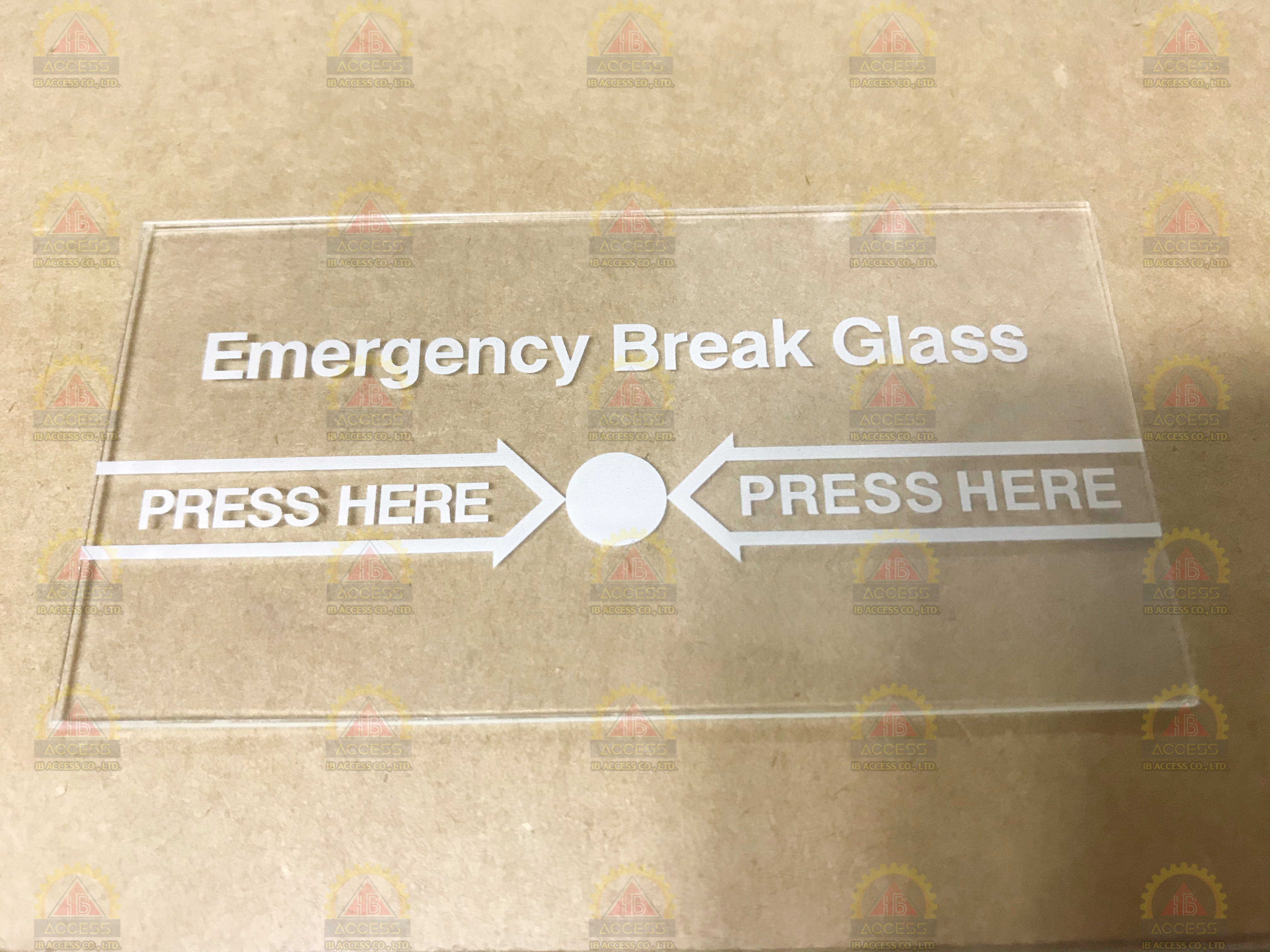กระจกนิรภัย สำหรับ Emergency Break Glass รุ่นมาตรฐาน