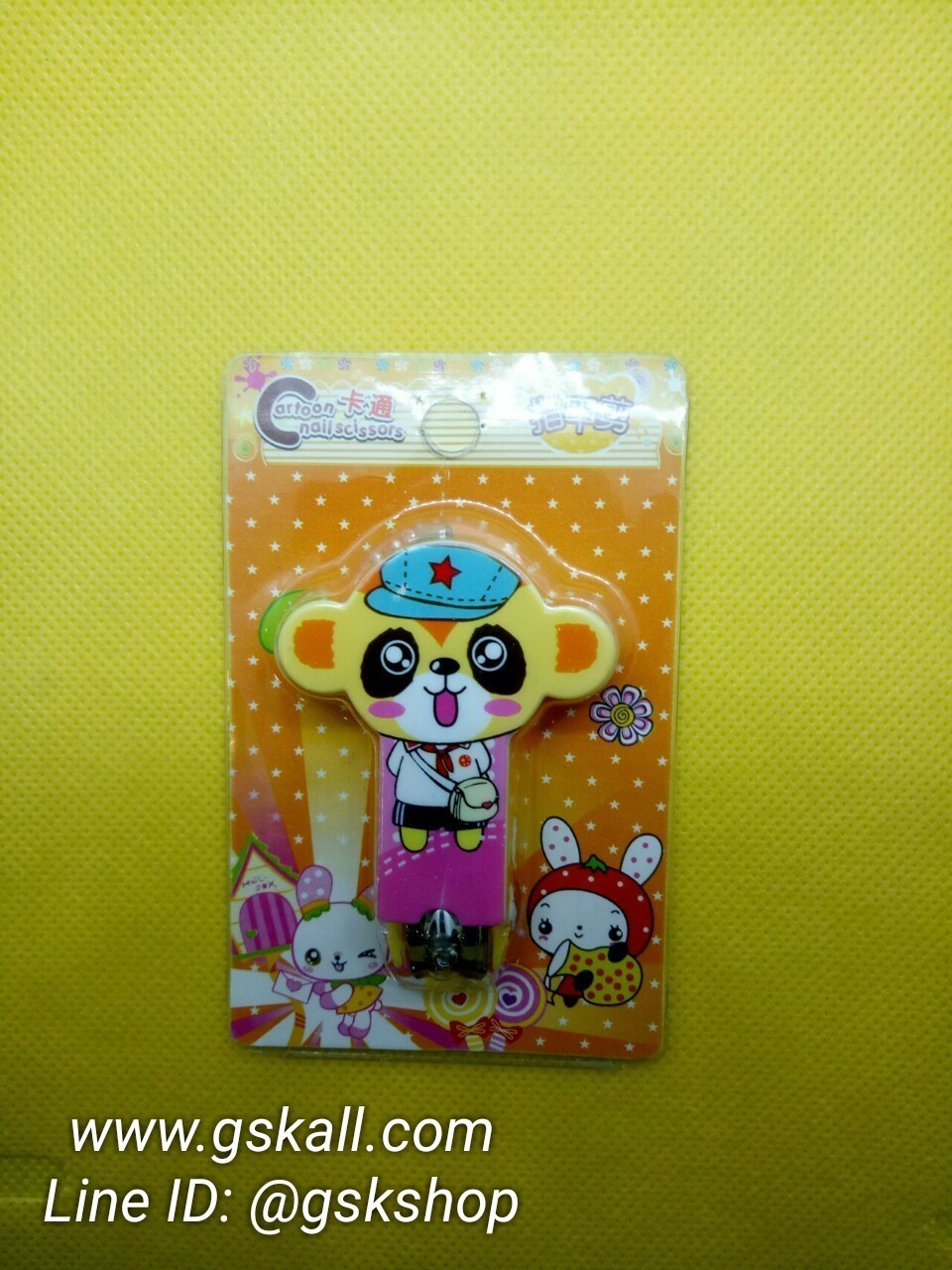 กรรไกรตัดเล็บลายการ์ตูนสัตว์