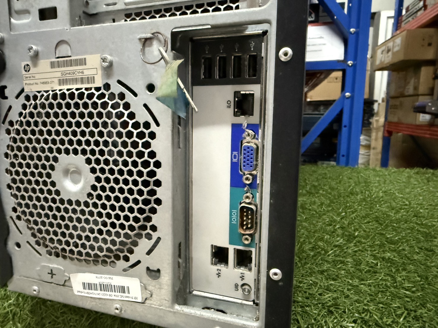 Server HP Proliant ML350e G8 v2(E5-2407v2/4GB*6)+Raid B120i