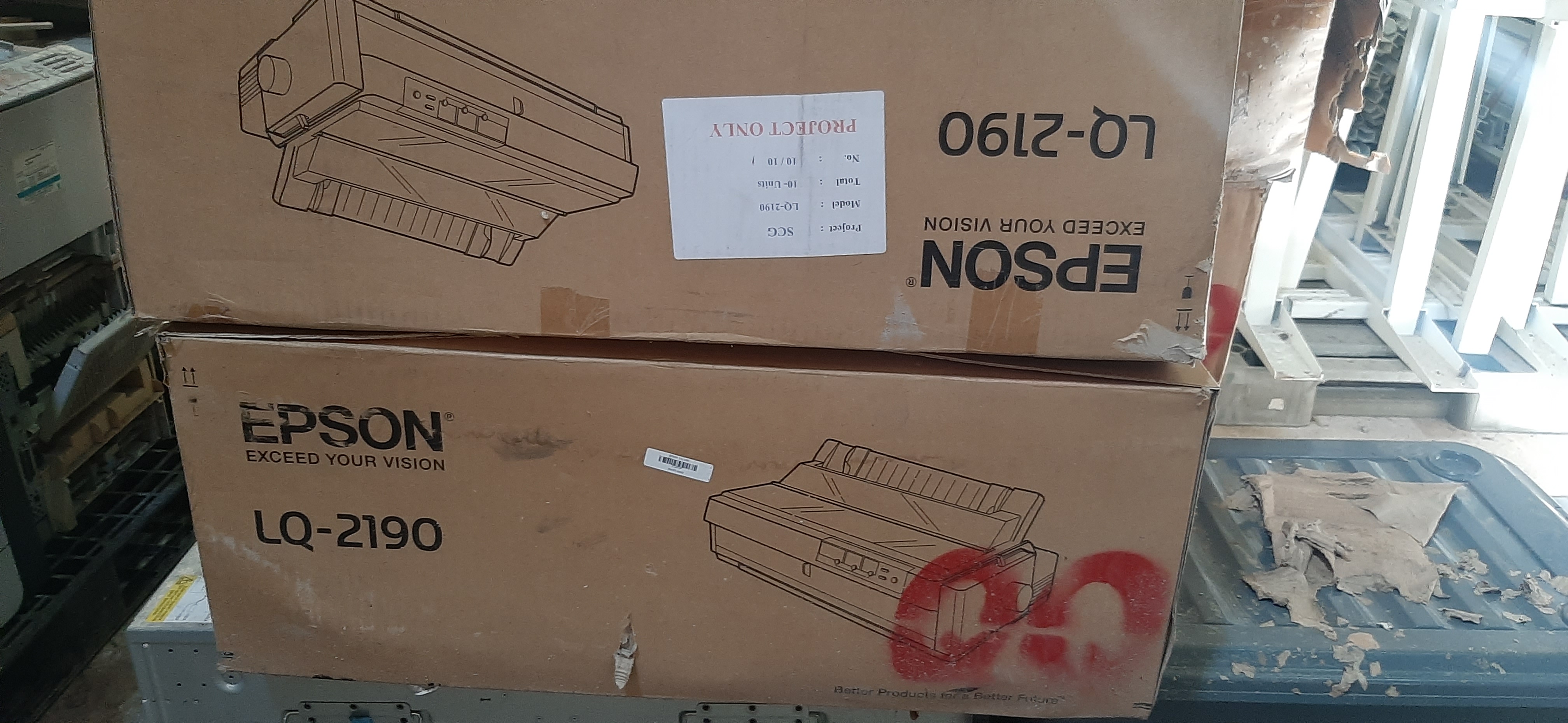 เครื่องพิมพ์ดอทเมตริกซ์ Epson LQ-2190 (ค้างสต็อกมีกล่อง) ประกันร้าน 1 เดือน