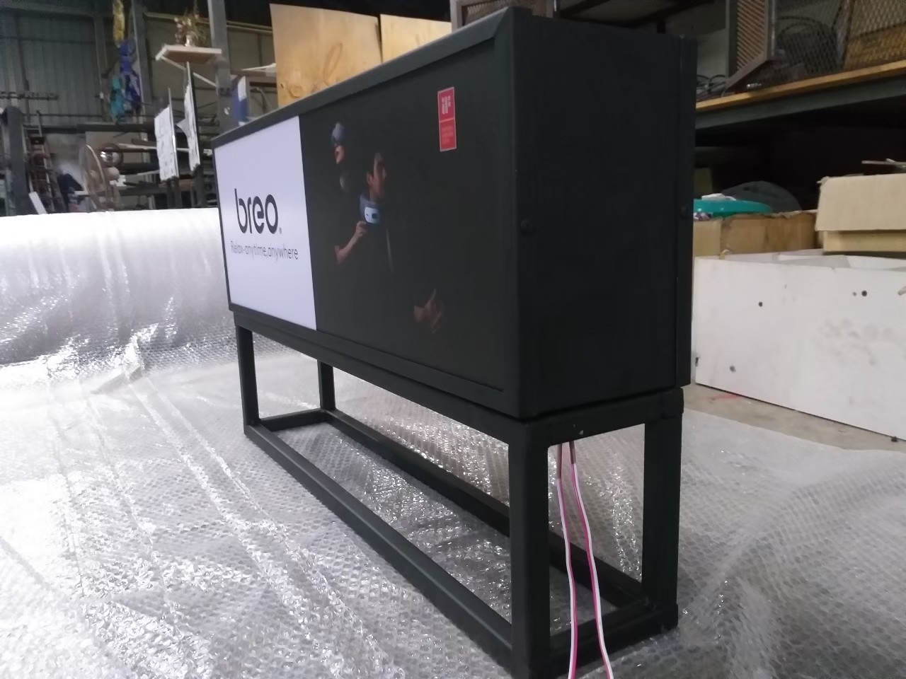 งานป้ายกล่องไฟ