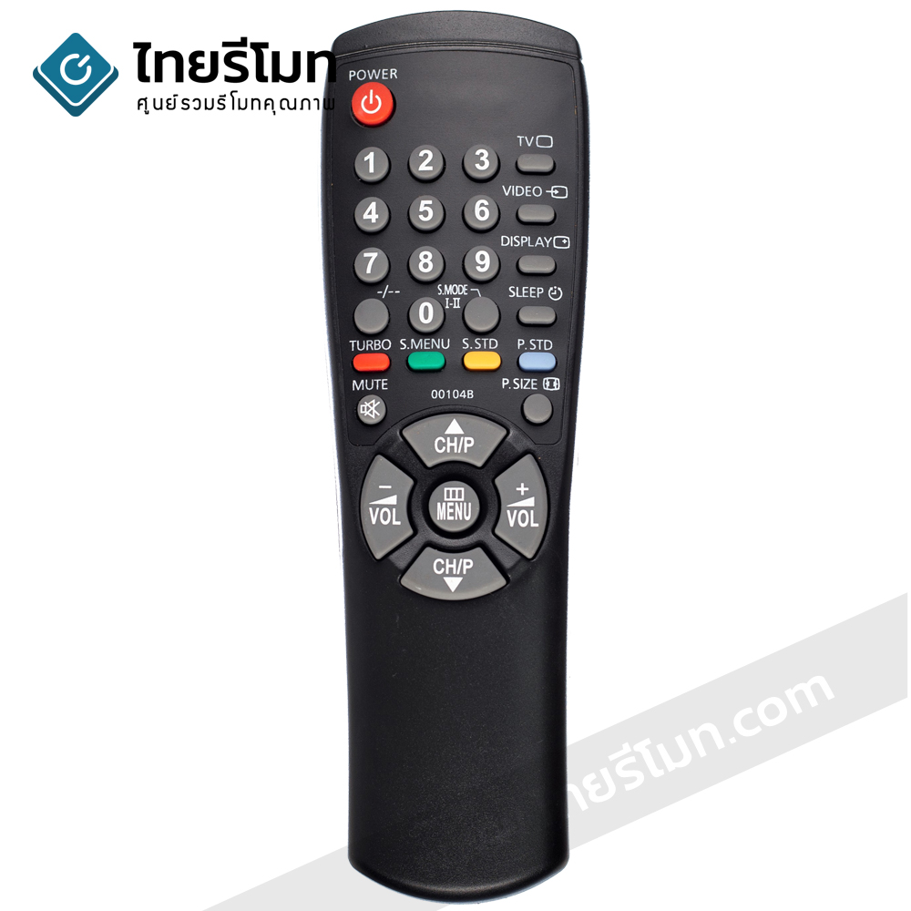 รีโมททีวี Samsung รุ่น00104B