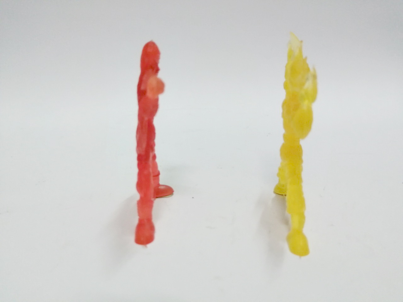 ตุ๊กตุ่นยาง ดราก้อนบอล โกคู(เหลือง) จีส หน่วยรบกีนิว(ส้ม