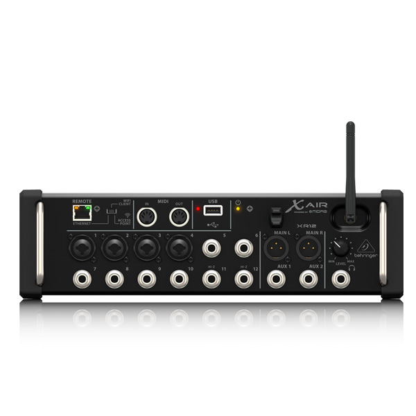 BEHRINGER X AIR XR12 เครื่องผสมสัญญาณเสียง ดิจิตอล 12 ชาแนล 4 ไมค์