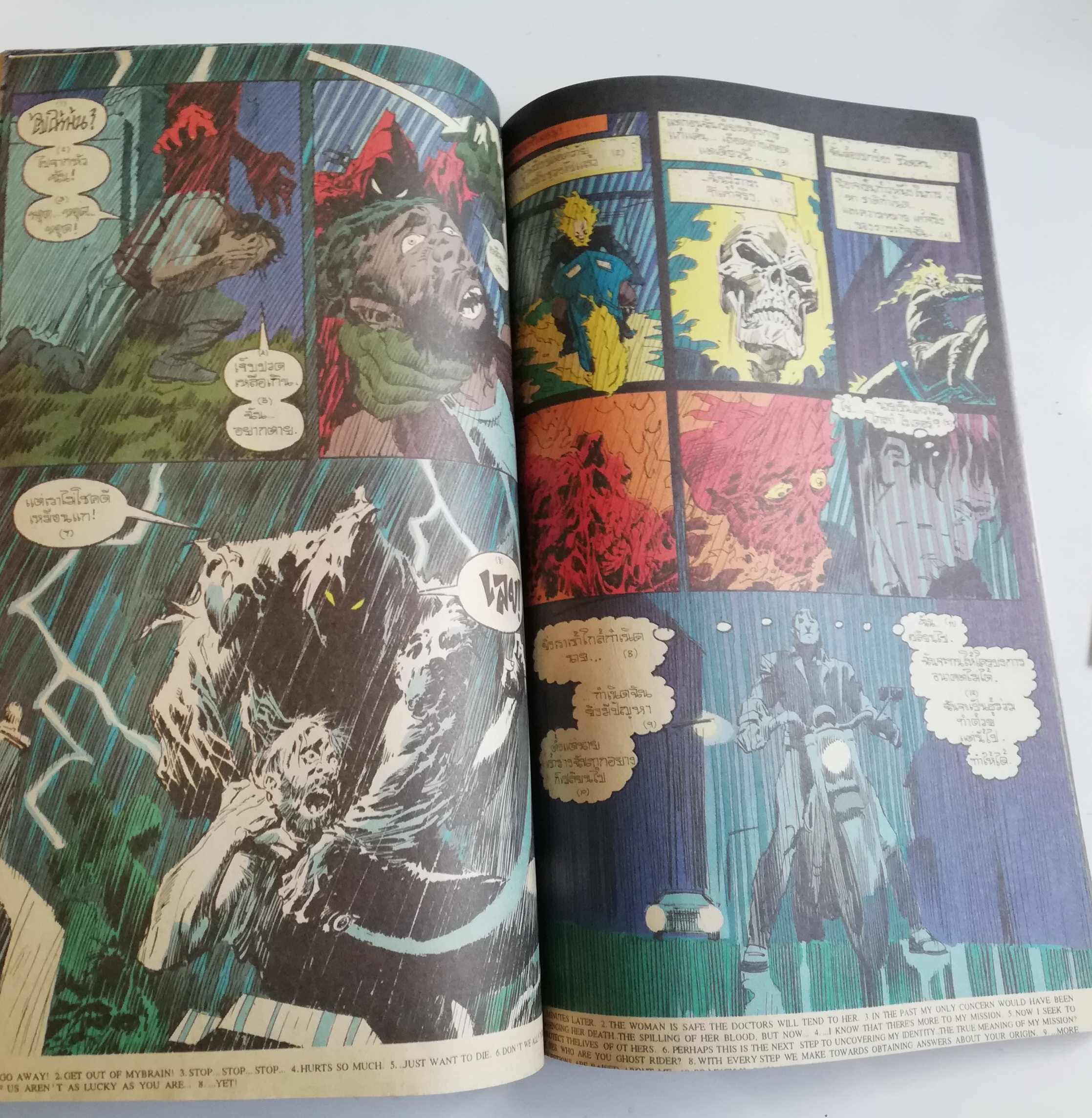 นิตยสารแนวการ์ตูนเก่า Marvel comics, มาร์เวล มหัศจรรย์ ฉบับที่7 พร้อมรูป Gallery 4สี แฟนฮัค จอมพลัง -สี่มหัศจรรย์ ตามล่า มนุษย์เพลิง -ดร.สเตรนจ์ นำทีม ฮัค กับโกสท์ไรเดอร์ ถล่มดอมามู -โกสท์ไรเดอร์ โดนผีหลอก,FANTASTIC FOUR,DR.STRANGE,THE INCREDIBLE HULK