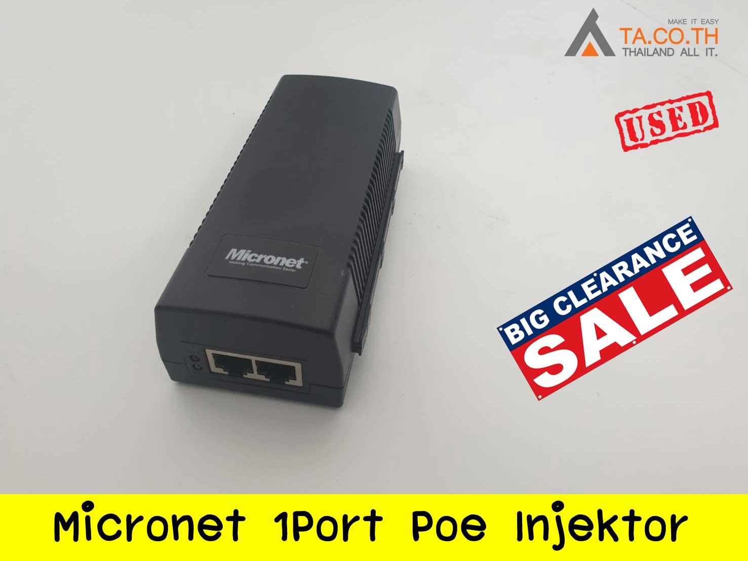 Micronet 1Port Poe Injektor