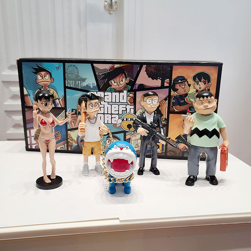 (PRE-ORDER) GTA Doraemon Set 5 ตัว