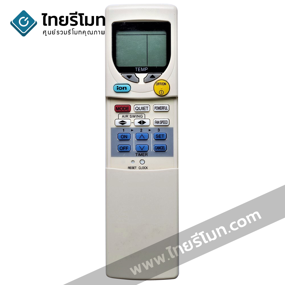 รีโมทแอร์ Panasonic รุ่นA75C2624 *กดอ่านรายละเอียดก่อนสั่งซื้อ*