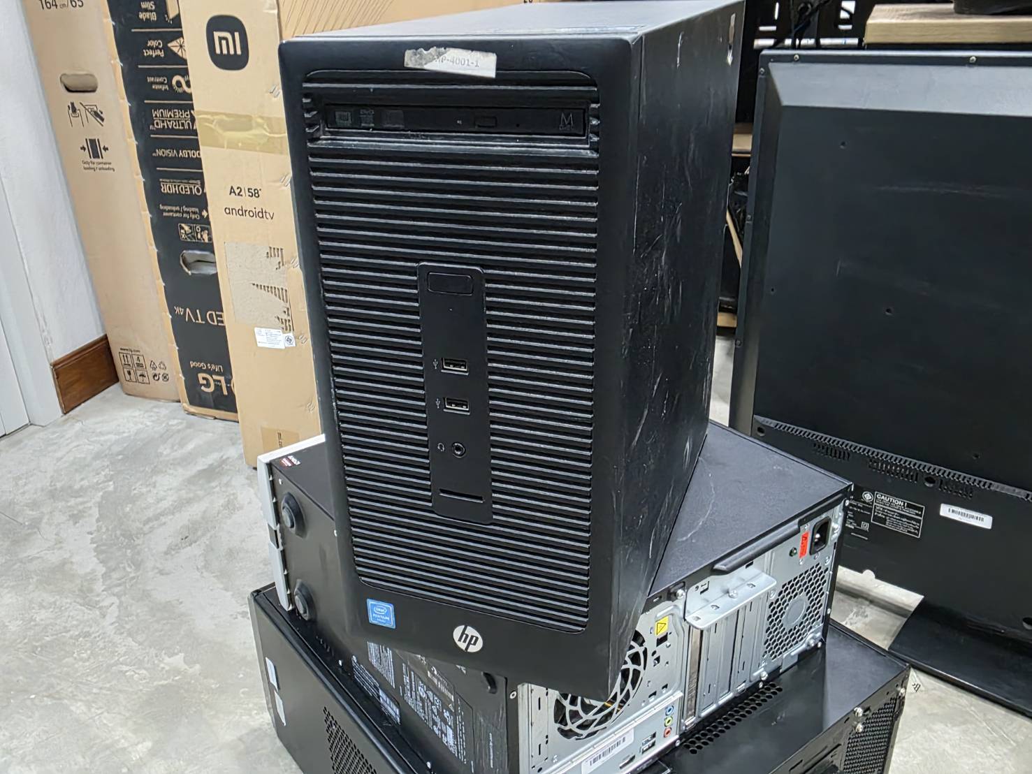 hp 280 G2 MT i5 Gen6th Ram 8 GB SSD 120 GB